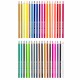 Карандаши цветные акварельные BRAUBERG PREMIUM AQUARELLE 36 цветов в тубе, трехгранные, утолщенный грифель 4 мм, натуральное дерево,181933