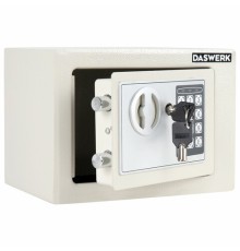 Сейф мебельный DASWERK (ДАСВЕРК) SC-170EL (170х230х170 мм), электронный замок, бежевый, 291340