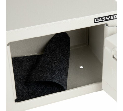 Сейф мебельный DASWERK (ДАСВЕРК) SC-170EL (170х230х170 мм), электронный замок, бежевый, 291340