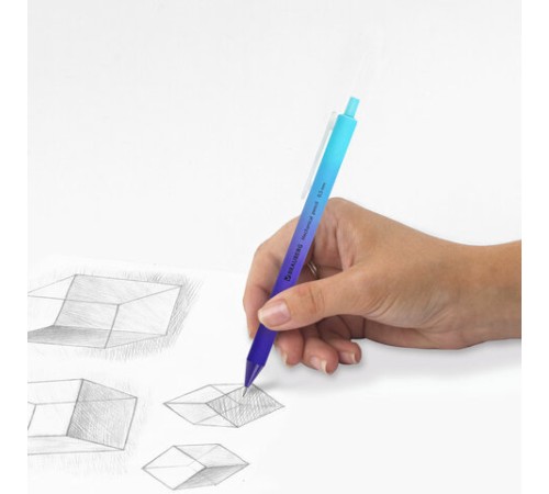 Карандаш механический 0,5 мм, BRAUBERG SOFT "Grade", HB, корпус soft-touch ассорти, 181958 Карандаш механический 0,5 мм, BRAUBERG SOFT "Grade", HB, корпус soft-touch ассорти, 181958