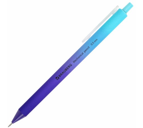 Карандаш механический 0,5 мм, BRAUBERG SOFT "Grade", HB, корпус soft-touch ассорти, 181958 Карандаш механический 0,5 мм, BRAUBERG SOFT "Grade", HB, корпус soft-touch ассорти, 181958