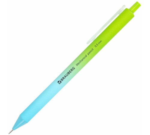 Карандаш механический 0,5 мм, BRAUBERG SOFT "Grade", HB, корпус soft-touch ассорти, 181958 Карандаш механический 0,5 мм, BRAUBERG SOFT "Grade", HB, корпус soft-touch ассорти, 181958
