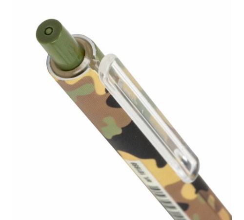 Карандаш механический 0,5 мм, BRAUBERG SOFT PRINT MILITARY, HB, корпус soft-touch ассорти, 181959