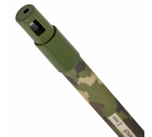 Карандаш механический цанговый 2 мм, BRAUBERG PRINT MILITARY, HB, встроенная точилка, корпус ассорти, 181962 Карандаш механический цанговый 2 мм, BRAUBERG PRINT MILITARY, HB, встроенная точилка, корпус ассорти, 181962