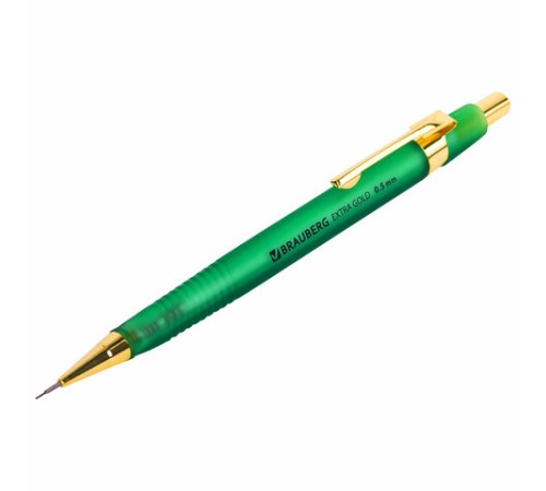 Карандаш механический 0,5 мм, HB, BRAUBERG EXTRA GOLD, ластик, корпус SOFT TOUCH, ассорти, 181963 Карандаш механический 0,5 мм, HB, BRAUBERG EXTRA GOLD, ластик, корпус SOFT TOUCH, ассорти, 181963