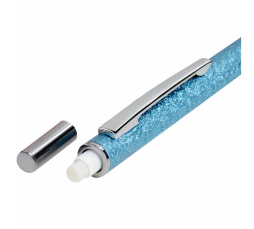 Карандаш механический 0,5 мм + грифели HB 12 штук на блистере, BRAUBERG "OCEAN BLUE", 181970