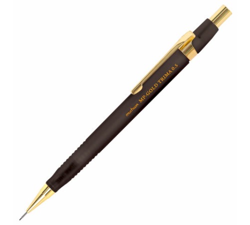 Карандаш механический 0,5 мм, MUNHWA "MP Gold Trima", ластик, корпус ассорти, BMPG05