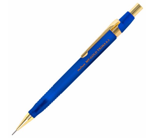 Карандаш механический 0,5 мм, MUNHWA "MP Gold Trima", ластик, корпус ассорти, BMPG05
