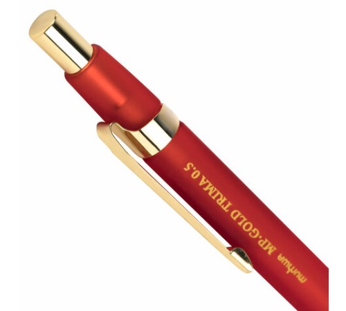 Карандаш механический 0,5 мм, MUNHWA "MP Gold Trima", ластик, корпус ассорти, BMPG05