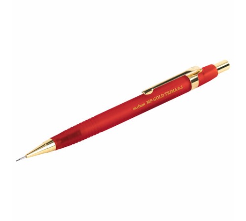Карандаш механический 0,5 мм, MUNHWA "MP Gold Trima", ластик, корпус ассорти, BMPG05