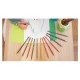 Карандаши цветные BIC "Evolution Stripes", 12 цветов, шестигранные, грифель 9505221