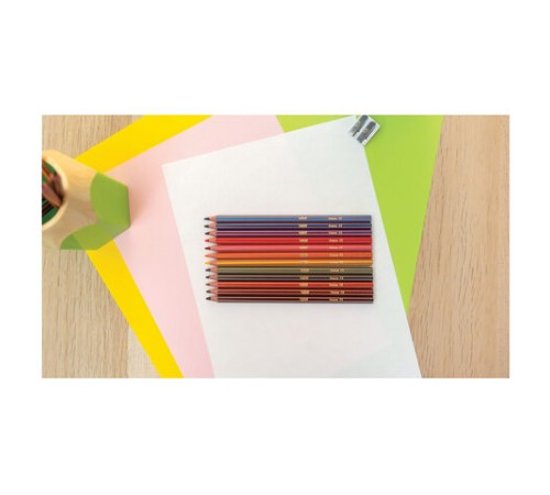 Карандаши цветные BIC "Evolution Stripes", 12 цветов, шестигранные, грифель 9505221 Карандаши цветные BIC "Evolution Stripes", 12 цветов, шестигранные, грифель 9505221