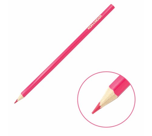 Карандаши цветные KOH-I-NOOR "RED LION" 24 цвета, шестигранные, 2,8 мм, натуральное дерево, 3554/24, 3554024063KS Карандаши цветные KOH-I-NOOR "RED LION" 24 цвета, шестигранные, 2,8 мм, натуральное дерево, 3554/24, 3554024063KS