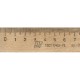 Линейка деревянная 20 см, ЛП-200, МОЖГА, С05, C05