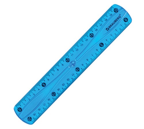 Линейка 20 см гибкая BRAUBERG "FLEX", пластиковая, ассорти, европодвес, 210674 Линейка 20 см гибкая BRAUBERG "FLEX", пластиковая, ассорти, европодвес, 210674