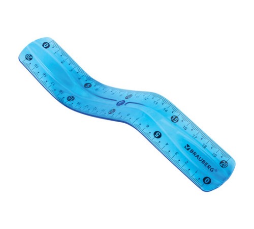Линейка 20 см гибкая BRAUBERG "FLEX", пластиковая, ассорти, европодвес, 210674 Линейка 20 см гибкая BRAUBERG "FLEX", пластиковая, ассорти, европодвес, 210674