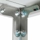Стеллаж металлический BRABIX "MS 220/30-6", 2200х1000х300 мм, 6 полок, 291373