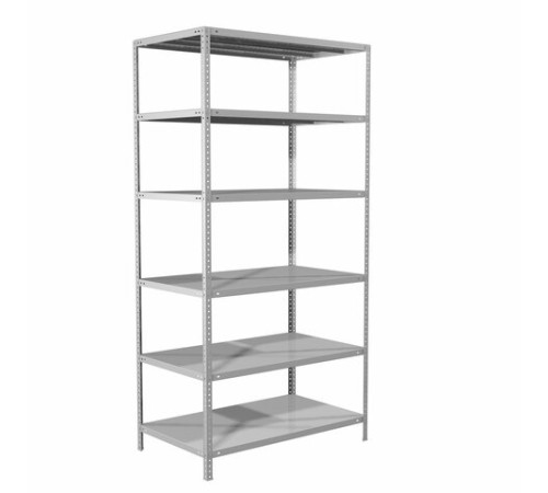 Стеллаж металлический BRABIX "MS 220/40-6", 2200х1000х400 мм, 6 полок, 291374 Стеллаж металлический BRABIX "MS 220/40-6", 2200х1000х400 мм, 6 полок, 291374