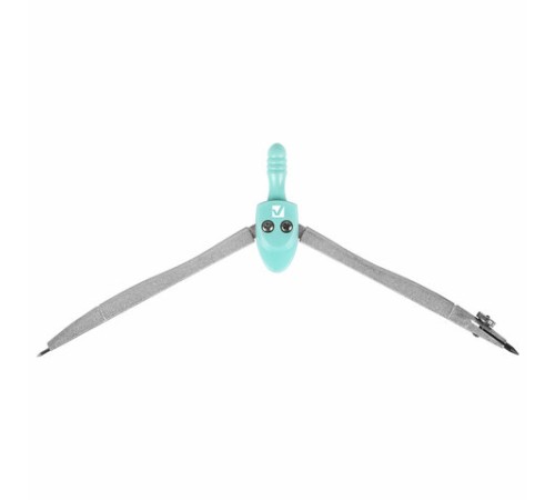 Готовальня BRAUBERG SCHOOL KIT, 11 предметов, циркуль 115 мм, циркуль 125 мм, чертежные принадлежности, мятный цвет, 210706