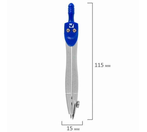 Готовальня BRAUBERG SCHOOL KIT, 8 предметов, циркуль 115 мм, чертежные принадлежности, металлический пенал со справочными материалами,210712 Готовальня BRAUBERG SCHOOL KIT, 8 предметов, циркуль 115 мм, чертежные принадлежности, металлический пенал со справочными материалами,210712