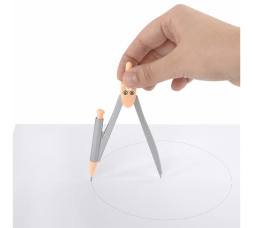 Готовальня BRAUBERG SCHOOL KIT, 9 предметов, циркуль 125 мм, чертежные принадлежности, персиковый цвет, 210715 Готовальня BRAUBERG SCHOOL KIT, 9 предметов, циркуль 125 мм, чертежные принадлежности, персиковый цвет, 210715