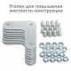 Стеллаж металлический BRABIX "MS 220/50-6", 2200х1000х500 мм, 6 полок, 291375