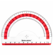 Транспортир 10 см BRAUBERG 