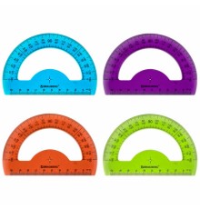 Транспортир 10 см BRAUBERG 