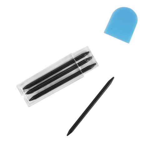 Готовальня BRAUBERG ULTRACOLOR 3 предмета: циркуль 132 мм, механический карандаш, грифель, ластик, пенал, 210804