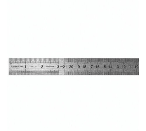 Линейки металлические КОМПЛЕКТ 2 шт. (30, 50 см), BRAUBERG, 210812