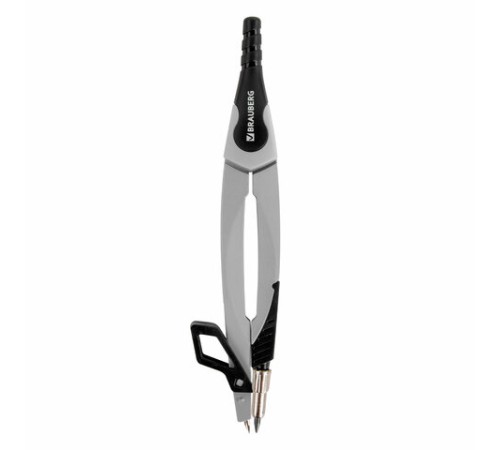 Готовальня BRAUBERG ULTRA, 4 предмета: циркуль 135 мм, запасные грифели, насадка, графитовый цвет, 210821 Готовальня BRAUBERG ULTRA, 4 предмета: циркуль 135 мм, запасные грифели, насадка, графитовый цвет, 210821