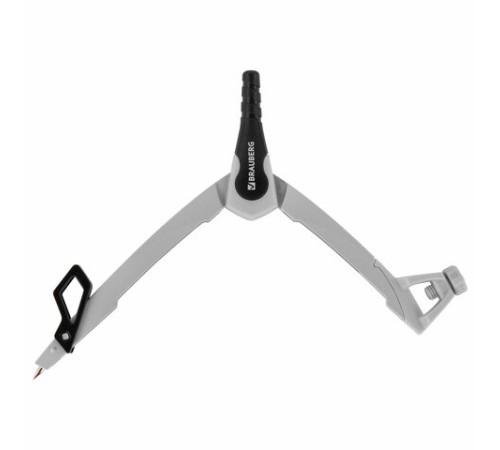 Готовальня BRAUBERG ULTRA, 4 предмета: циркуль 135 мм, запасные грифели, насадка, графитовый цвет, 210821 Готовальня BRAUBERG ULTRA, 4 предмета: циркуль 135 мм, запасные грифели, насадка, графитовый цвет, 210821