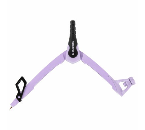 Готовальня BRAUBERG ULTRA, 4 предмета: циркуль 135 мм, запасной грифель, насадка, лавандовый цвет, 210823 Готовальня BRAUBERG ULTRA, 4 предмета: циркуль 135 мм, запасной грифель, насадка, лавандовый цвет, 210823