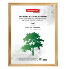 Рамка 30х40 см, дерево, багет 18 мм, BRAUBERG 