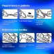 Степлер МОЩНЫЙ №24/6-23/24 BRAUBERG "Heavy duty GT", до 200 листов, черный, 220940