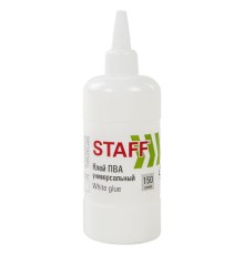 Клей ПВА STAFF евро, 150 г, 221207