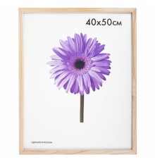 Рамка премиум 40х50 см, дерево, багет 18 мм, 