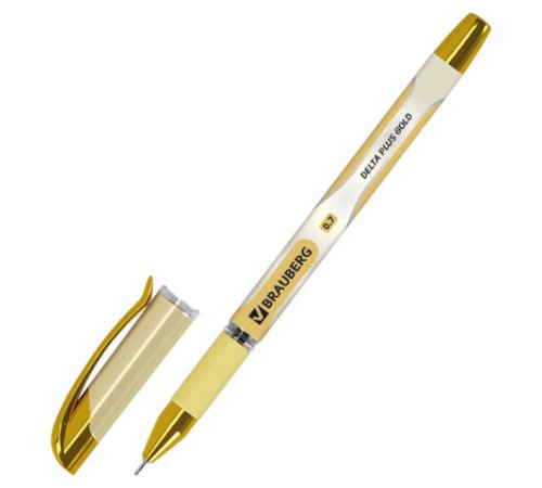 Ручка шариковая масляная с грипом BRAUBERG 