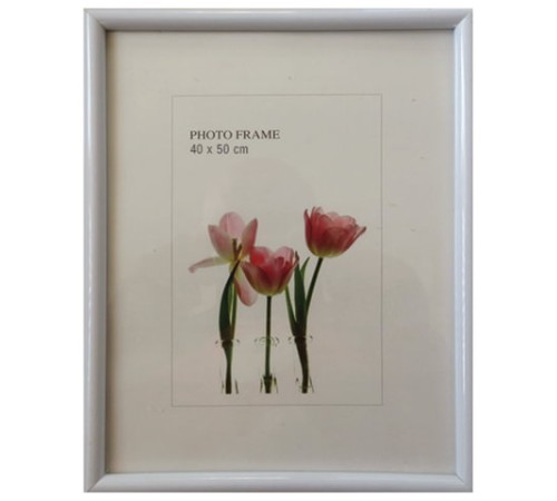 Рамка премиум 40х50 см, пластик, багет 13 мм, 