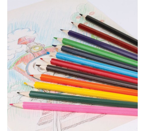 Карандаши цветные ПИФАГОР 