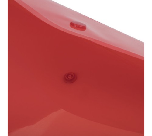 Папка-конверт с кнопкой BRAUBERG, А4, до 100 листов, непрозрачная, красная, СВЕРХПРОЧНАЯ 0,2 мм, 221364