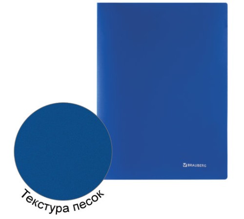 Папка на 2 кольцах BRAUBERG 