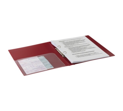 Папка на 2 кольцах BRAUBERG 