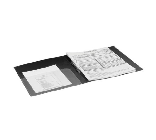 Папка на 2 кольцах BRAUBERG 