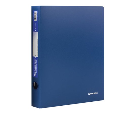 Папка на 4 кольцах BRAUBERG 