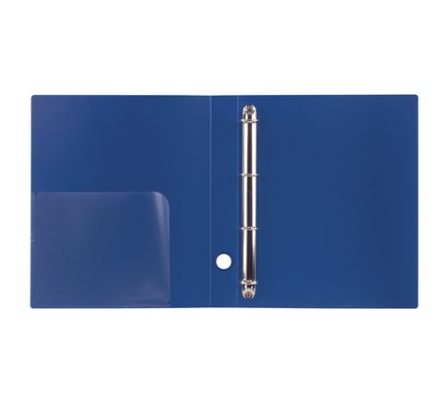 Папка на 4 кольцах BRAUBERG 