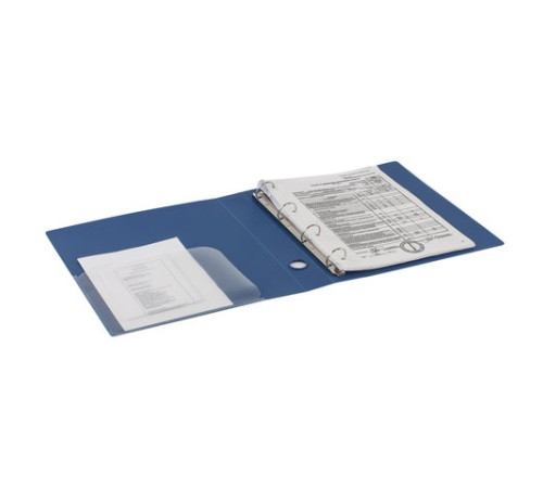 Папка на 4 кольцах BRAUBERG 