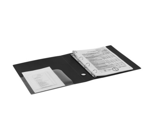 Папка на 4 кольцах BRAUBERG 