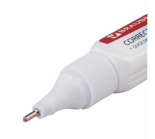 Ручка-корректор BRAUBERG, 9 мл, металлический наконечник, 221675