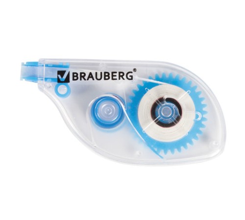 Корректирующая лента BRAUBERG, 5 мм х 6 м, в блистере, 221685